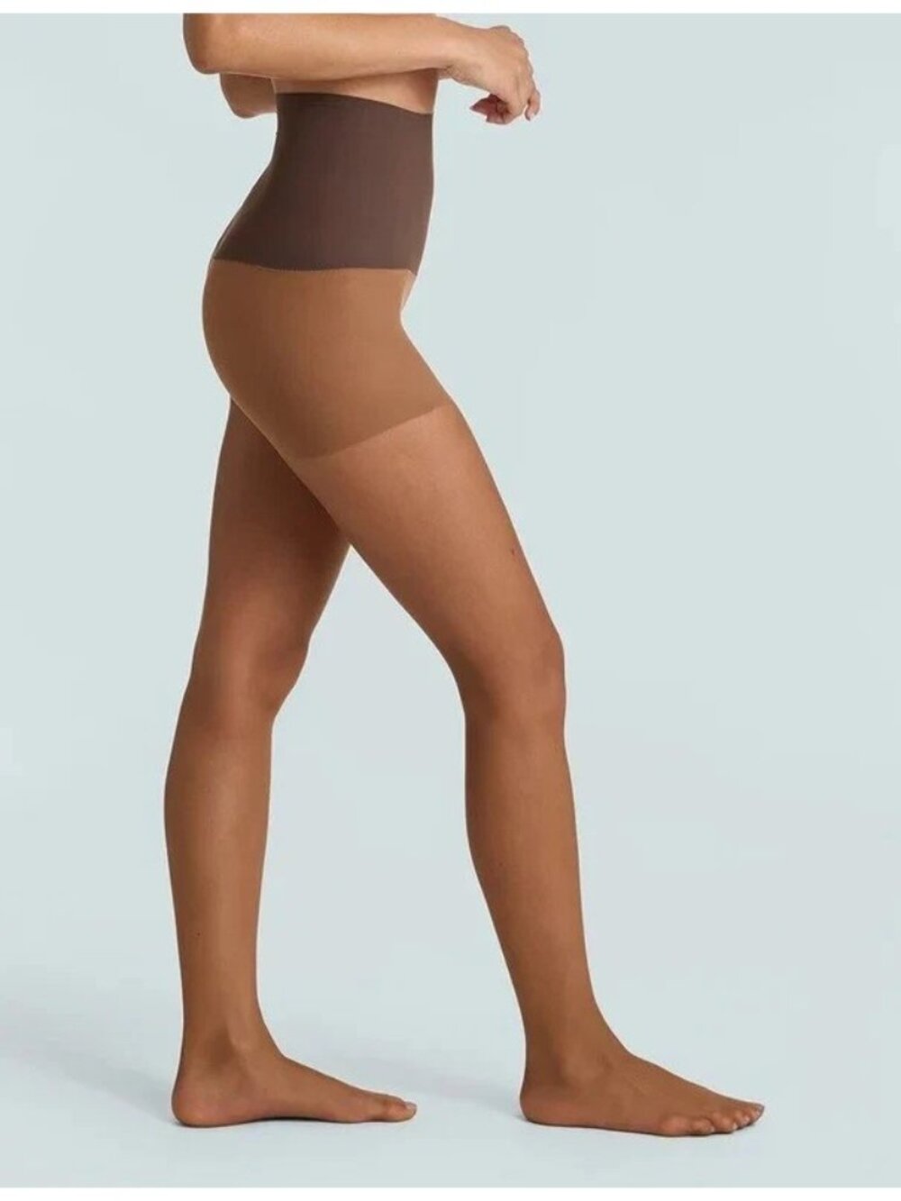 COMMANDO The ESSENTIAL SHEER Control Tights Medium Nude M HCK10T01 $46 NEW - Picture 3 of 9